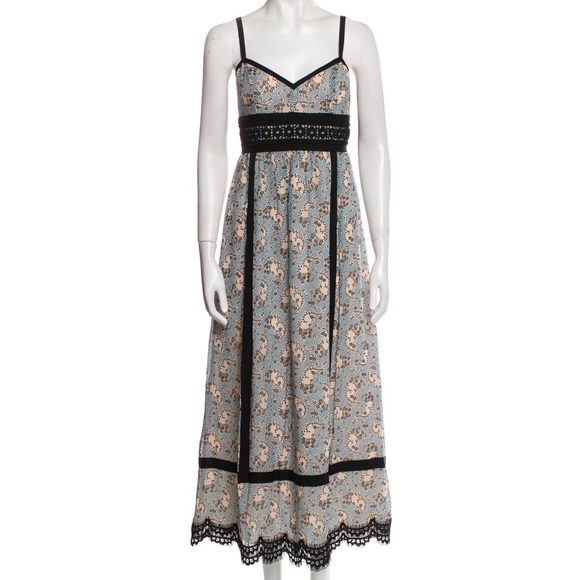Anna Sui Dresses & Skirts - Anna Sui Silk Evening Gown NWT